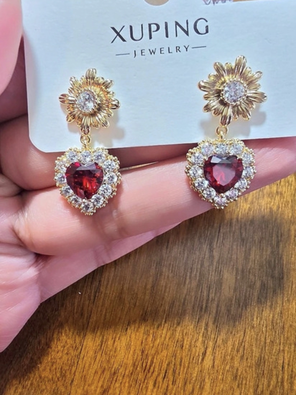 Aretes Elegantes Oro Laminado 14k